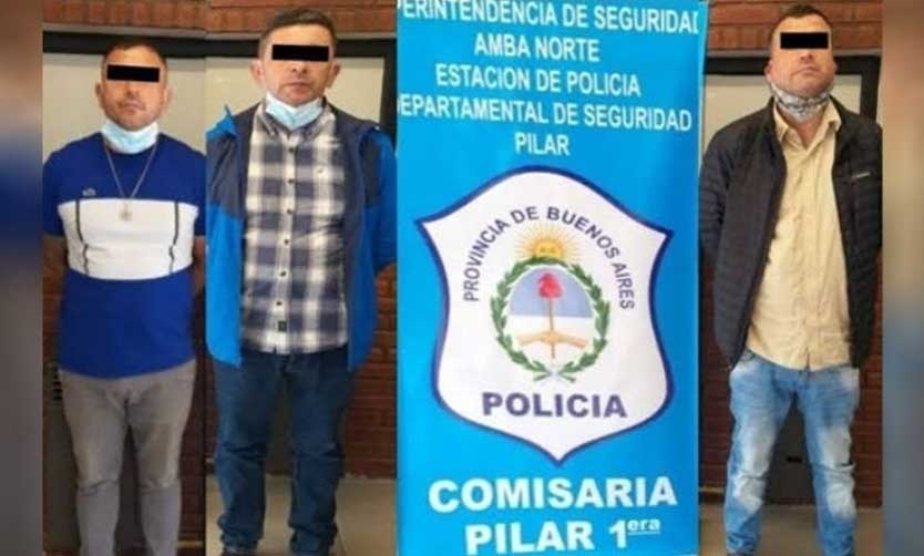 Tres detenidos en Pilar acusados de robar autos con inhibidores