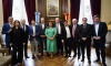 Cecilia Moreau recibió al expresidente español Rodríguez Zapatero y coincidieron en un compromiso amplio con la democracia y los derechos humanos
