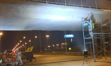 Inician obras de mantenimiento en los puentes de la Panamericana