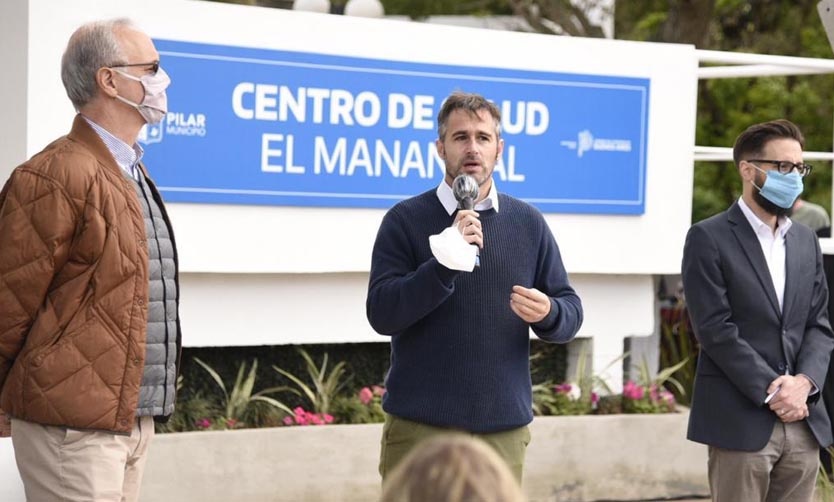 Achával calificó de "histórica" la ampliación del sistema sanitario en Pilar