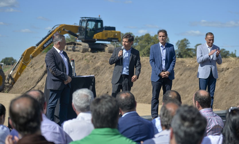 Kicillof: “Estamos impulsando un plan de infraestructura histórico"