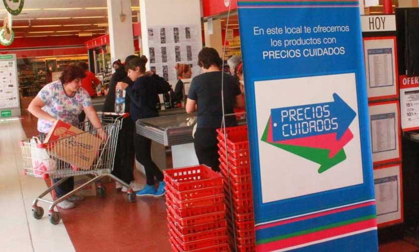 Por la inflación, el gobierno renovó el programa de Precios Cuidados