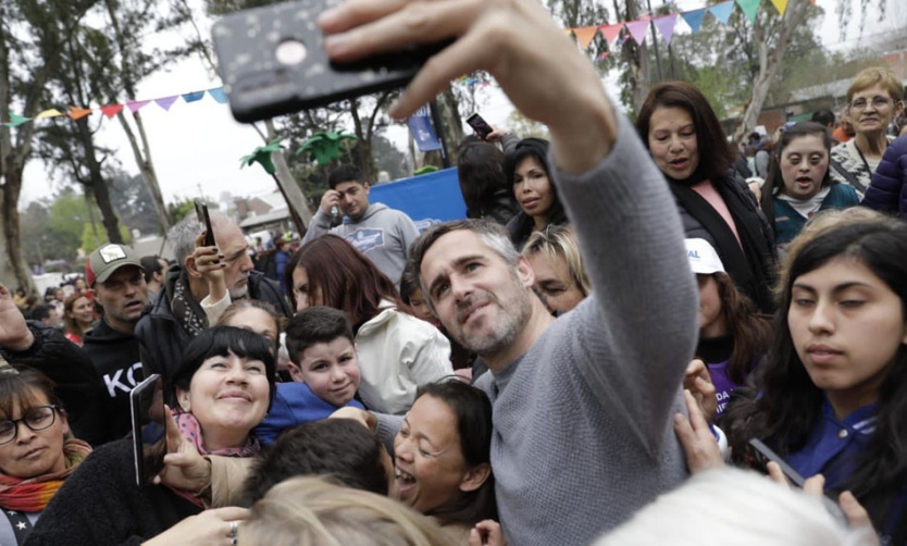 El intendente Achával y Katopodis inauguraron el nuevo Paseo Del Viso