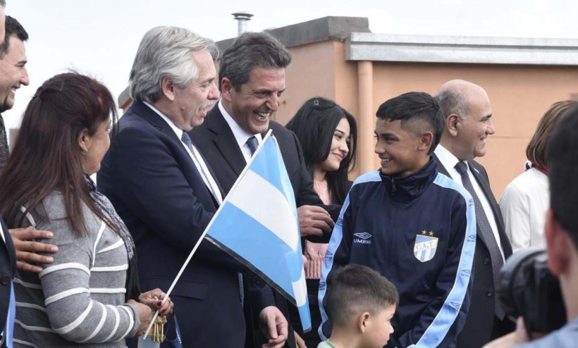 Massa: "Nuestra responsabilidad es construir en unidad un futuro mejor para los argentinos"