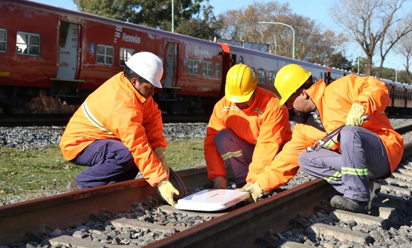 Comenzó la instalación del sistema de frenado automático en el tren Belgrano Norte