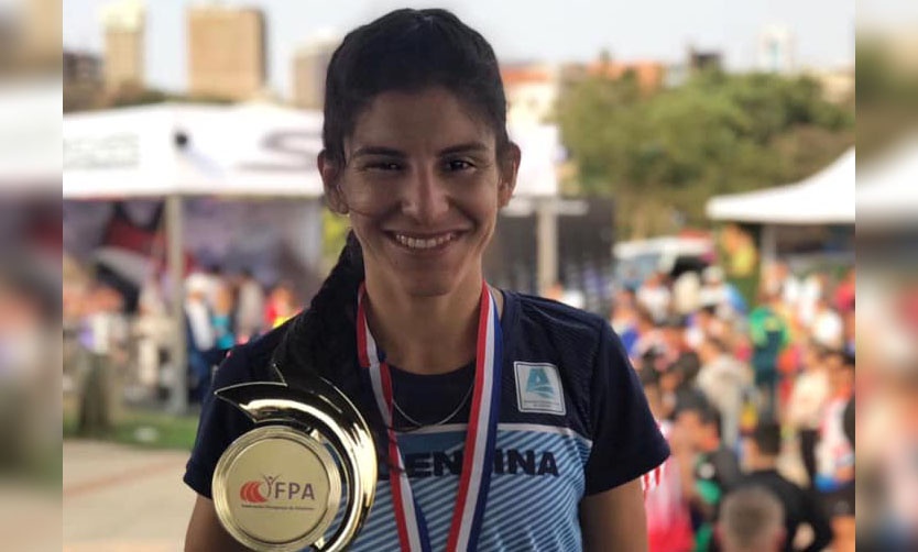 Medio Maratón: la pilarense Daiana Ocampo, Campeona Sudamericana
