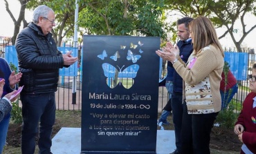 Emotivo homenaje a Laura Sirera en un nuevo #NiUnaMenos