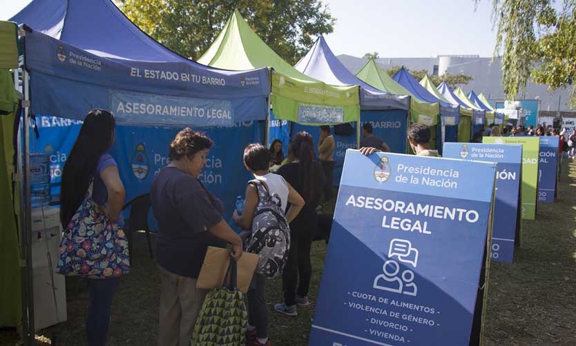 El programa “El Estado en tu barrio” desembarcará en dos localidades