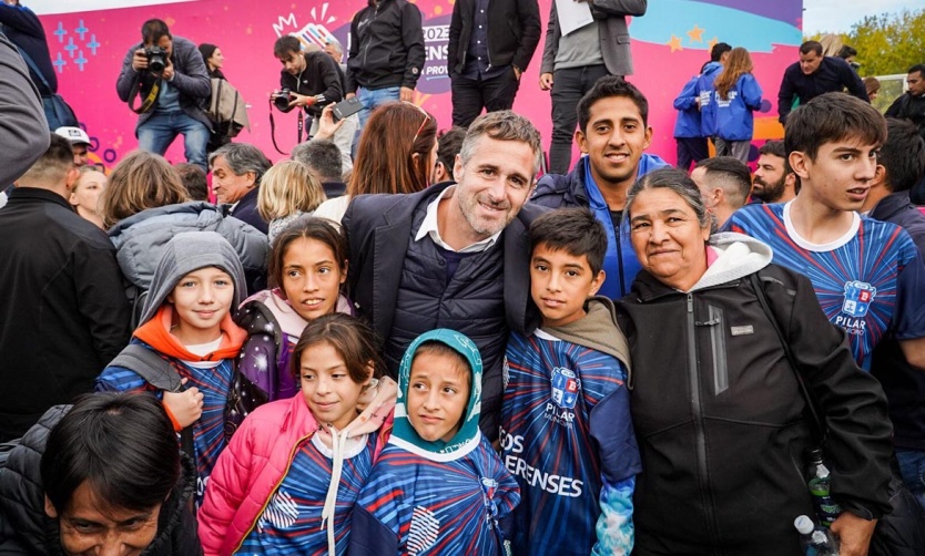 Federico Achával en los Juegos Bonaerenses: "Vamos a trabajar para que los jóvenes disfruten la experiencia"