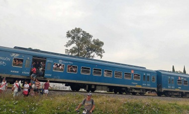Un accidente en las vías provocó demoras en el Tren San Martín