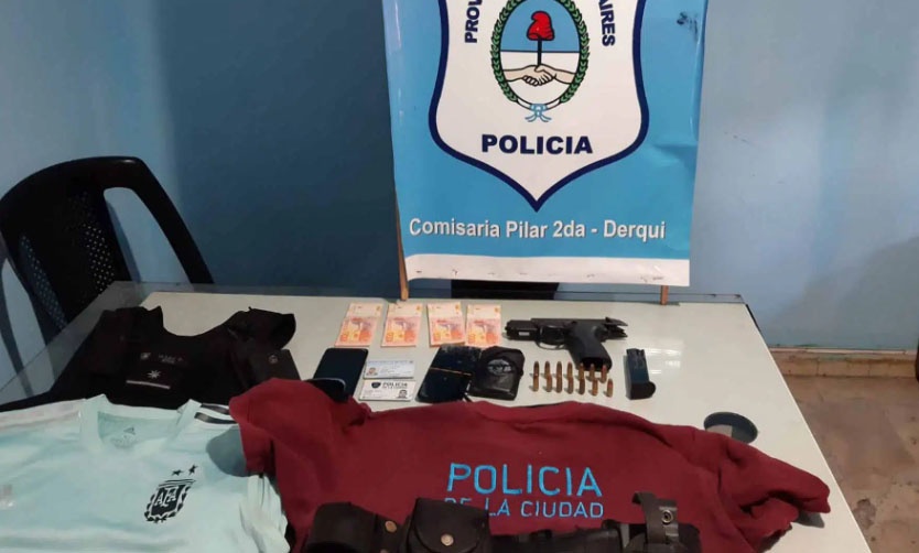 Un Policía de CABA, detenido por asaltar un comercio a mano armada