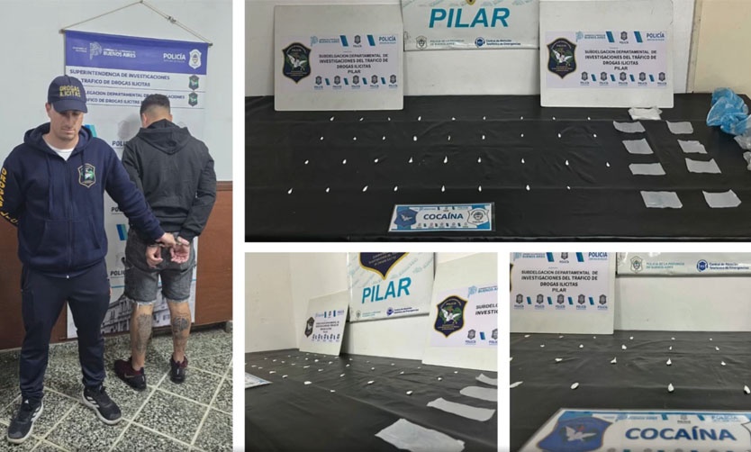 Detienen a dos acusados de vender drogas en Villa Rosa