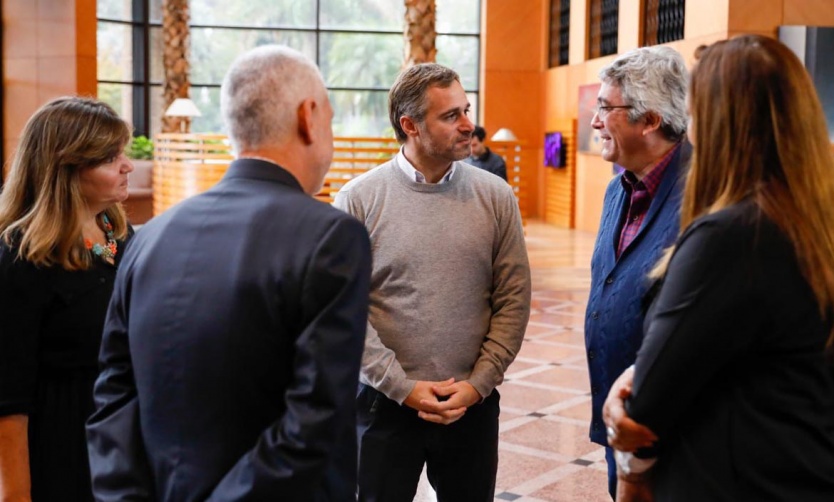 Achával acompañó a productores en un encuentro con hoteleros y gastronómicos