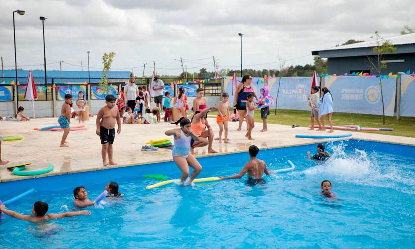 Estudiantes de Pilar ya disfrutan las vacaciones en las Escuelas Abiertas en Verano