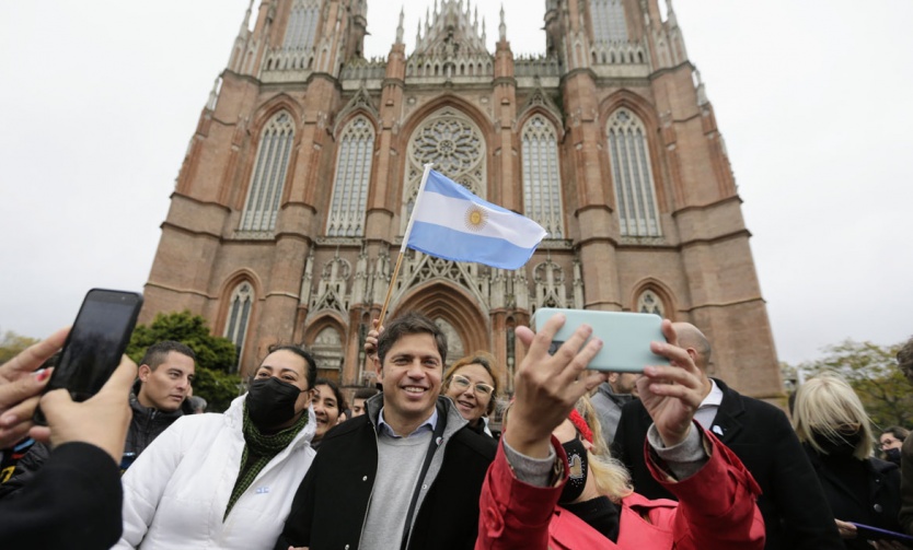 Kicillof en el Tedeum platense: "Gobernar es pensar en los que menos tienen"