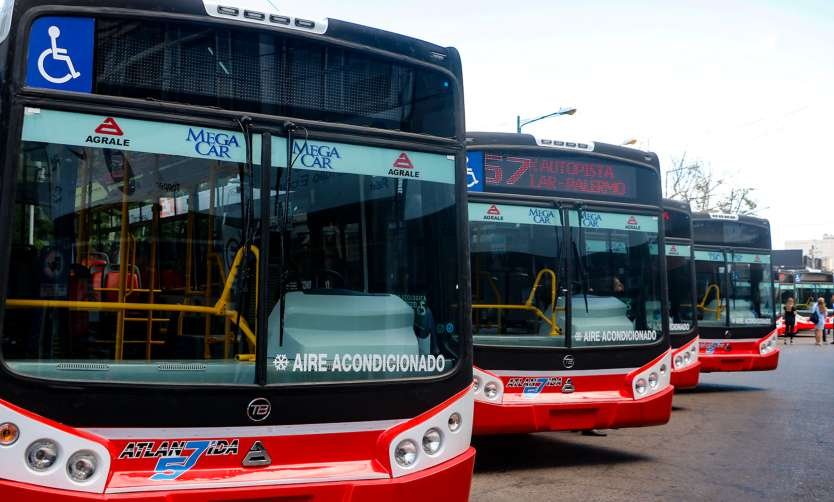 Con una inversión de más de 3 millones de dólares, la línea 57 incorporó 13 nuevos colectivos