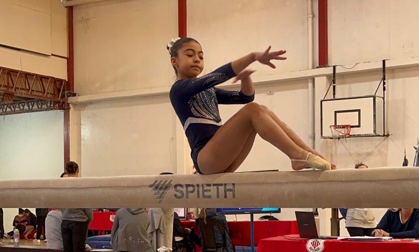 Joven gimnasta pilarense necesita reunir fondos para participar de un Torneo en San Juan