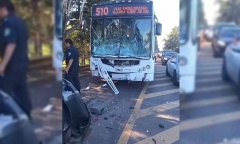 Un choque en cadena dejó varios heridos en la calle Caamaño