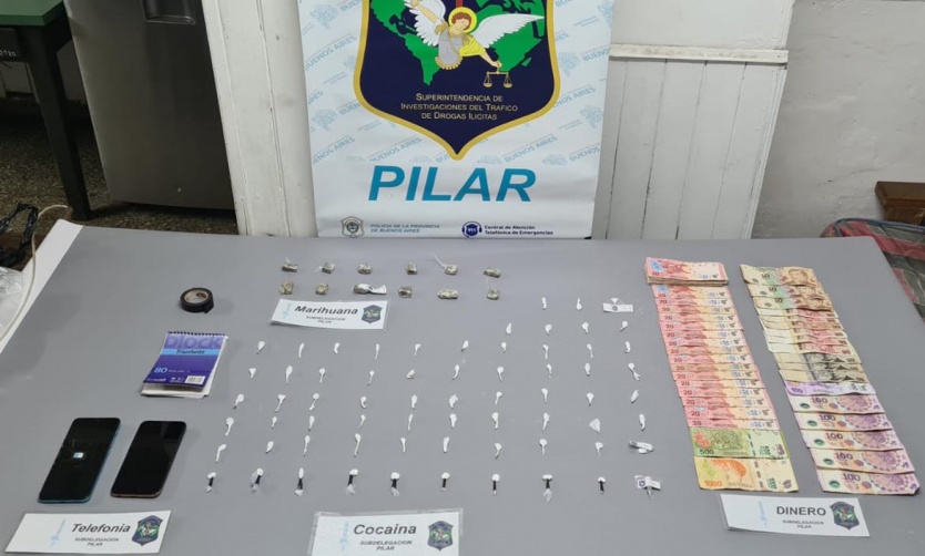 Detienen a tres personas que se dedicaban a vender cocaína y marihuana