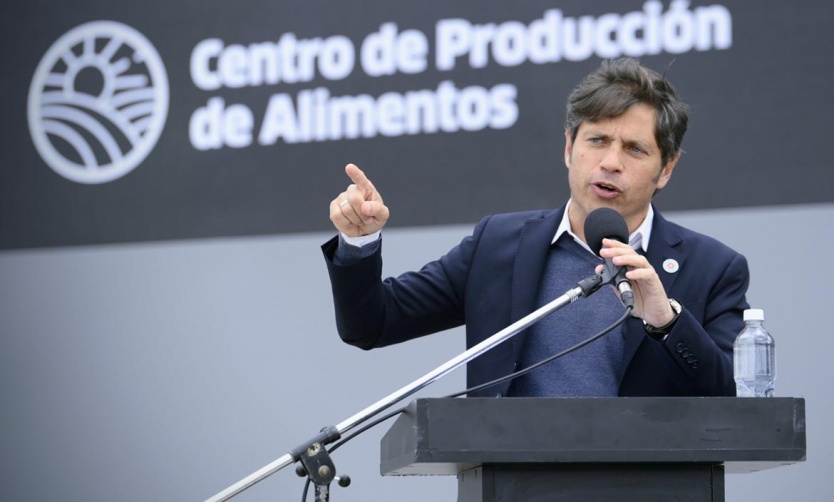 Kicillof enfatizó que en la Provincia “las obras se empiezan y se terminan”