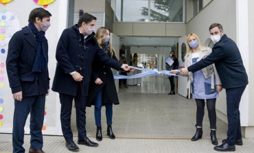 El intendente Achával inauguró un jardín de infantes en Lagomarsino