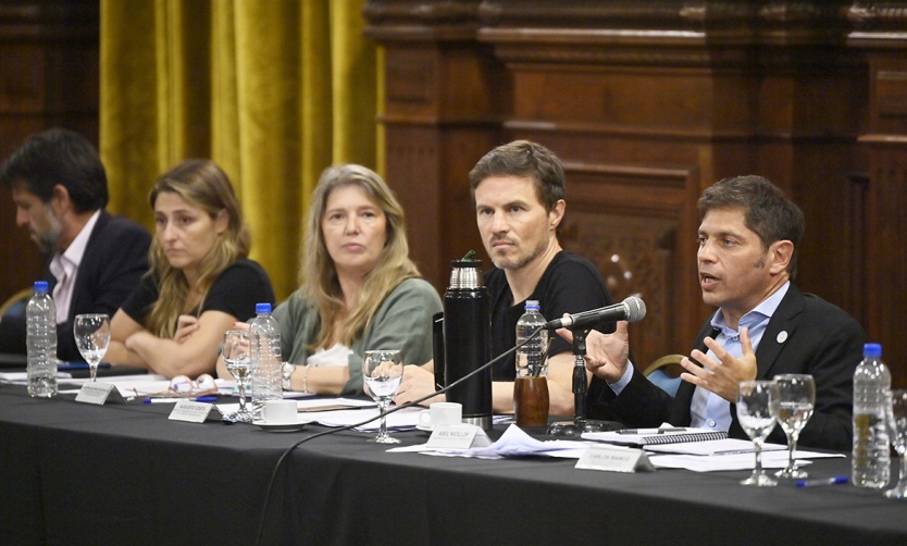 Kicillof recibió a representantes de la industria metalúrgica