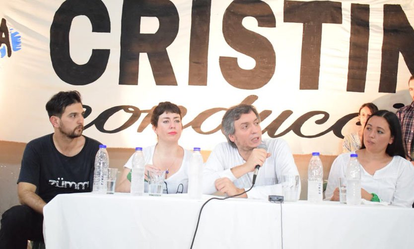 Máximo Kirchner encabezó un plenario de La Cámpora en Pilar