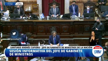 Santiago Cafiero presentará su informe de gestión en Diputados