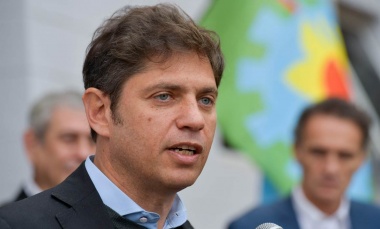 Temporal: Kicillof visitó Miramar y garantizó asistencia para los damnificados