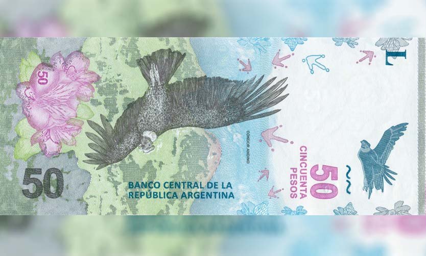 Entra en vigencia un nuevo billete de 50 pesos