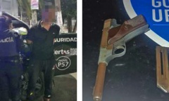 Intentaron robar a mano armada en una vivienda y terminaron presos