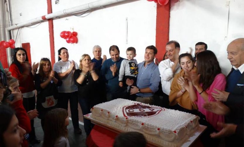 El Club Sportivo Pilar celebró su 86 aniversario con un concurrido almuerzo