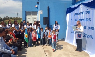 Un jardín de infantes de Pilar llevará el nombre de A.R.A San Juan