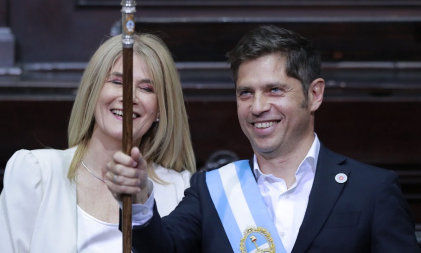 Kicillof juró como gobernador: “Lo que falta no se consigue con ajuste”