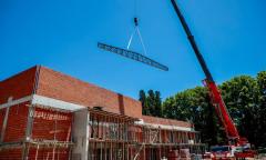 Un paso más en la construcción del nuevo edificio de la Universidad Nacional de Pilar