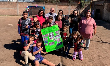 La Fundación Creciendo en Pilar celebró el Día de la Niñez