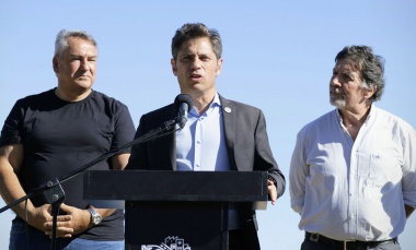 Kicillof: “Están ajustando a los bonaerenses, no a este Gobierno, ni a este Gobernador”