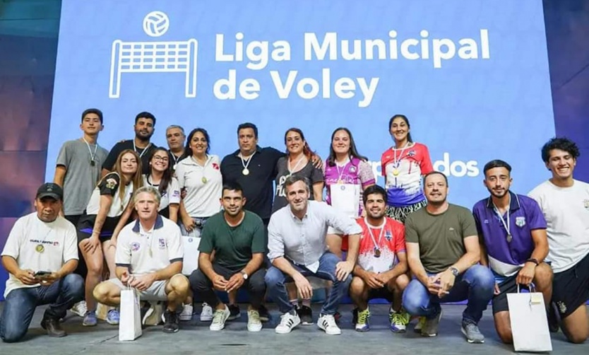 La Liga Municipal de Voley definió a sus campeones en una jornada apasionante