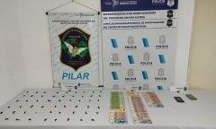 Detienen a un vendedor de drogas y secuestran más de 50 dosis de cocaína