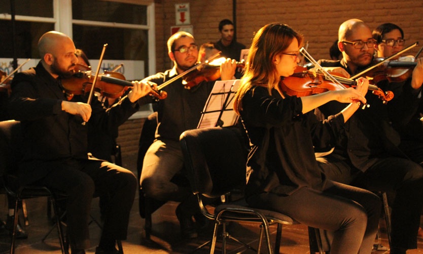 La Sinfónica Municipal recibe la primavera con un concierto en el centro de Pilar
