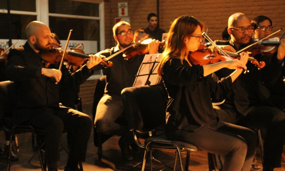 La Sinfónica Municipal recibe la primavera con un concierto en el centro de Pilar