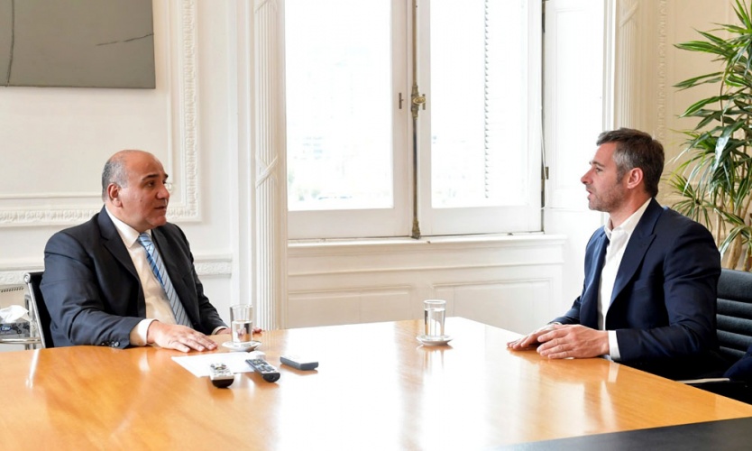 Achával se reunió con Manzur por la obra del Hospital y la creación de la Universidad