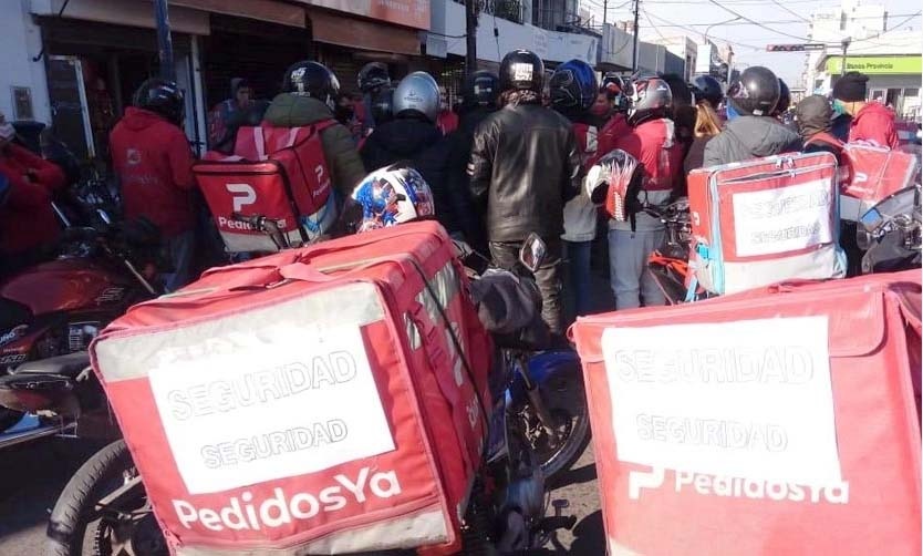 Repartidores preparan una marcha para volver a reclamar más seguridad