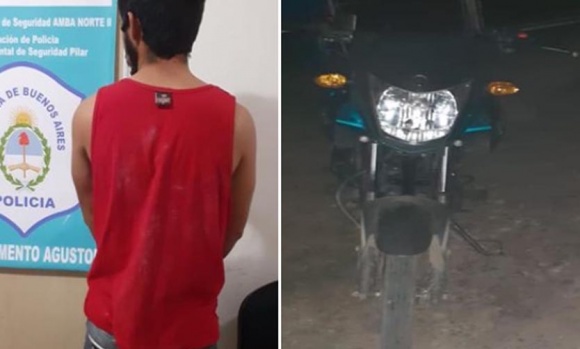 Circulaba en una moto robada y quiso coimear a la Guardia Urbana