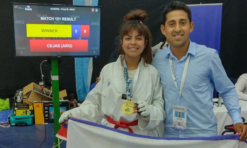 Taekwondo: Guadalupe Cejas, del Club Municipal Lagomarsino al título nacional