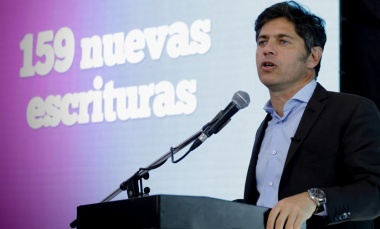 Kicillof: “No hay equilibrio macroeconómico si todas las obras están paralizadas”