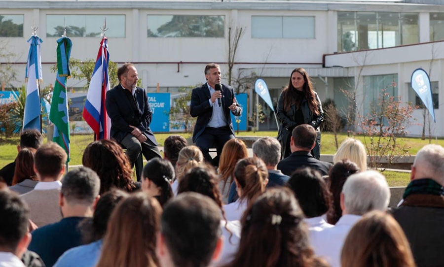 Achával anunció la creación de un Centro Cardiovascular en el Hospital Central