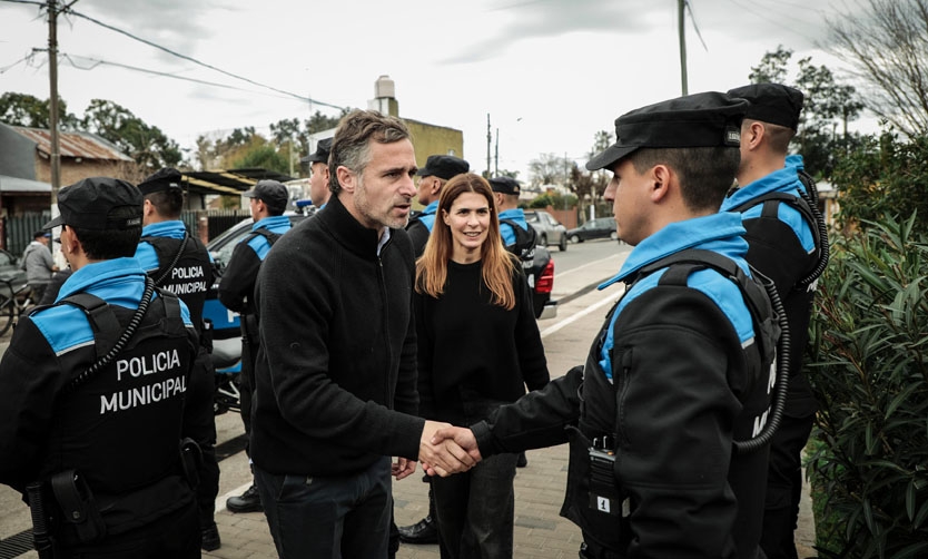 Achával y Peralta presentaron una nueva división de la Guardia Urbana
