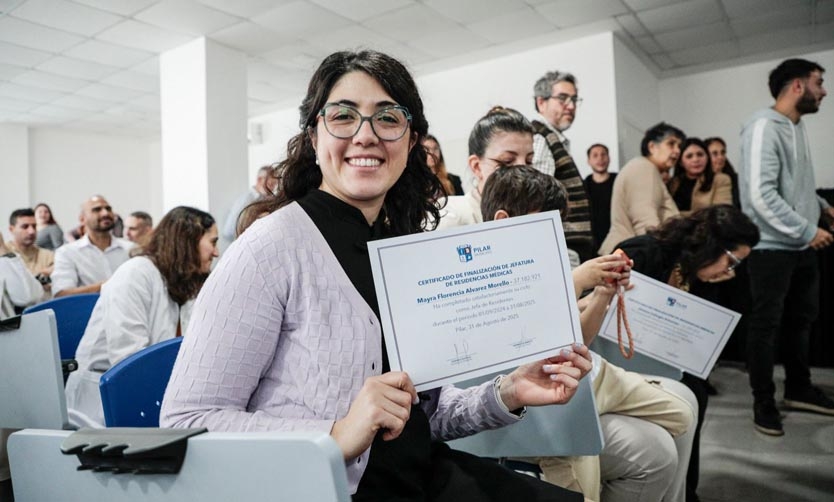 Médicos concluyeron su residencia en el Hospital Central de Pilar