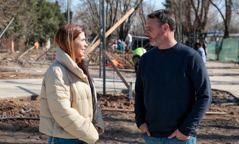 El Municipio avanza con la construcción del nuevo Paseo Villa Rosa